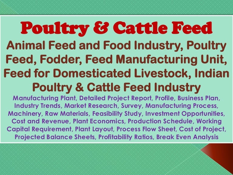 poultry feed manufacturing process pdf fish feed production business plan